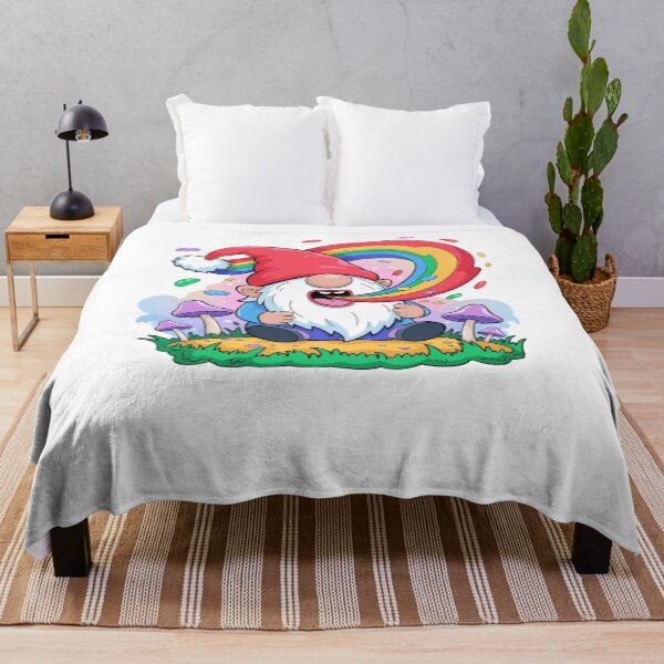 Item preview, Rainbow Vomiting Gnome designed and sold by Mateusz Majcherek.