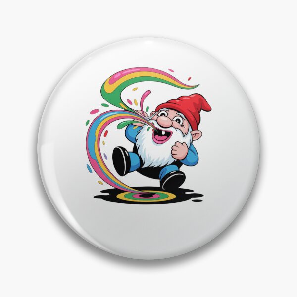 Item preview, Rainbow Vomiting Gnome designed and sold by Mateusz Majcherek.