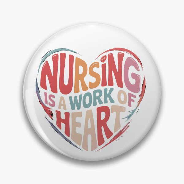 Item preview, nursing is a work of heart designed and sold by Lydyb-creations.