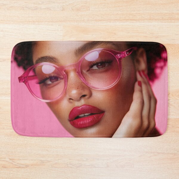 Item preview, Model wears chic pink shades designed and sold by anytka.