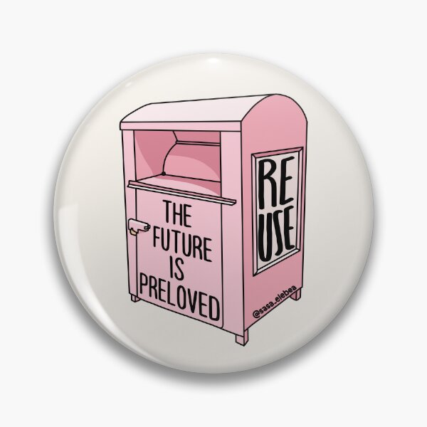 Item preview, The future is preloved by Sasa Elebea designed and sold by Sabrina Brugmann.
