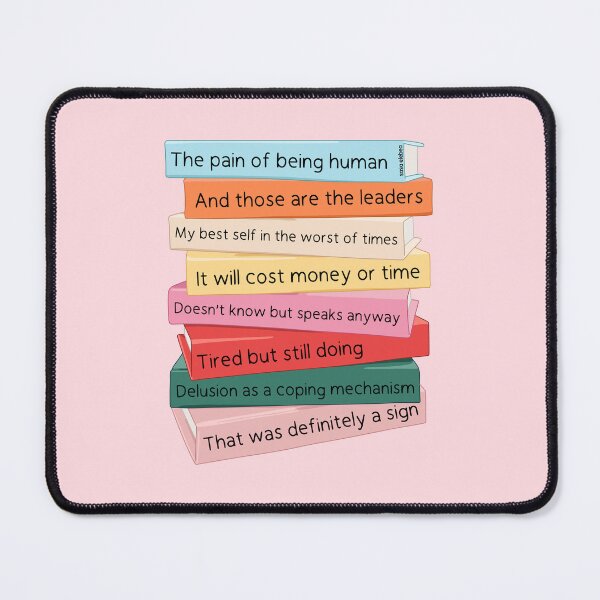 Item preview, Stack of  Existential Minimalism rainbow books by Sasa Elebea designed and sold by Sabrina Brugmann.