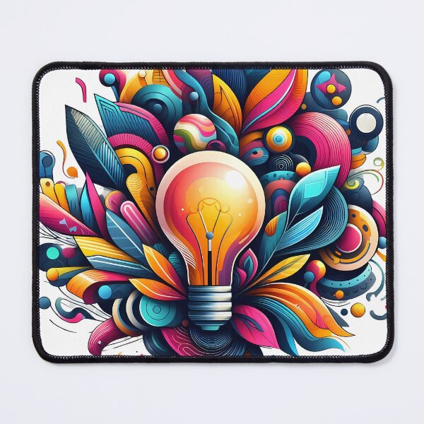 Item preview, Vibrant Abstract Light Bulb Explosion designed and sold by Istyak7.