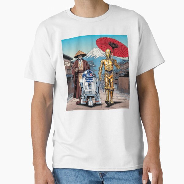 Item preview, Classic sci-fi movie droids and force master enjoy a trip to Japan designed and sold by SammyMorry.