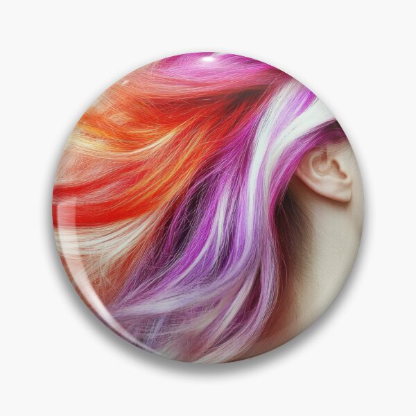 Item preview, Vibrant, creative hairstyle designed and sold by anytka.
