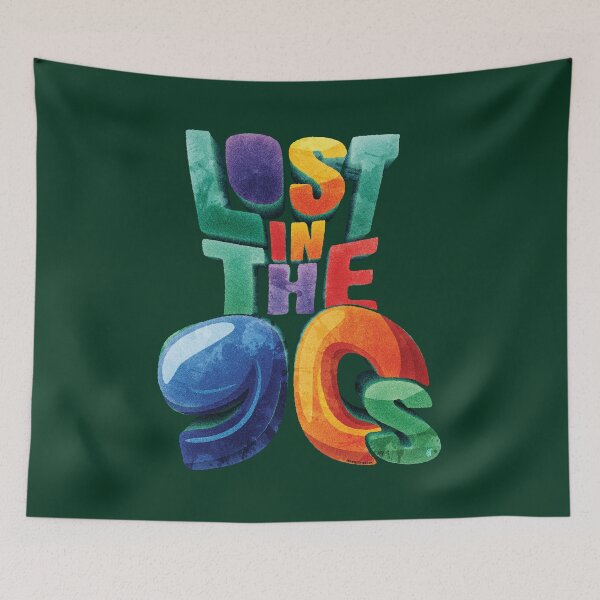 Item preview, Lost in the 90's designed and sold by OrangeCatTee.
