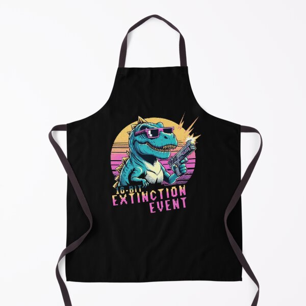 Artikelvorschau, Retro Dino 16 Bit Aussterbeereignis entworfen und verkauft von DarekShop.