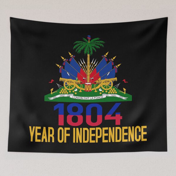 Item preview, 1804 Cute Haiti Year Of Independence design  designed and sold by Colorfulman.