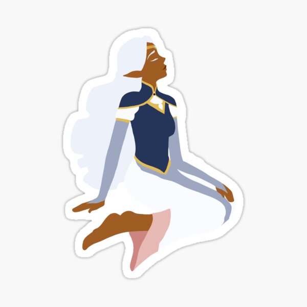 Allura being alluring Sticker
