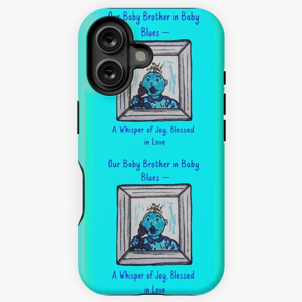 Item preview, Our Baby Brother in Baby Blues — A Whisper of Joy, Blessed in Love designed and sold by Sibyl-Arts.