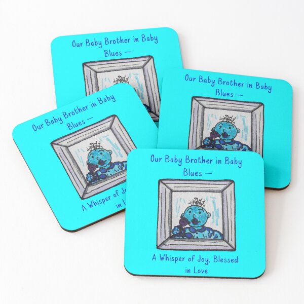Item preview, Our Baby Brother in Baby Blues — A Whisper of Joy, Blessed in Love designed and sold by Sibyl-Arts.