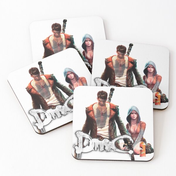 Item preview, DMC Game Cover Art with Heroic Characters designed and sold by olydesigner.