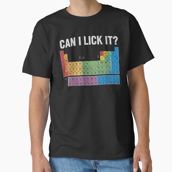 Item preview, Can I Lick It Periodic Table designed and sold by Redgiant87x.