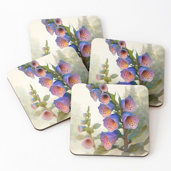 Item preview, Spotted Serenade: Whispers of the Digital Foxglove designed and sold by bloorose.