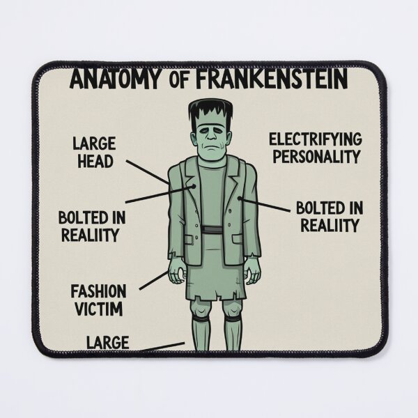 Item preview, Anatomy of a Frankenstein's Monster designed and sold by Vintage Designs +.