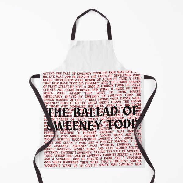 Item preview, Sweeney Todd lyrics designed and sold by broadwaygirl142.