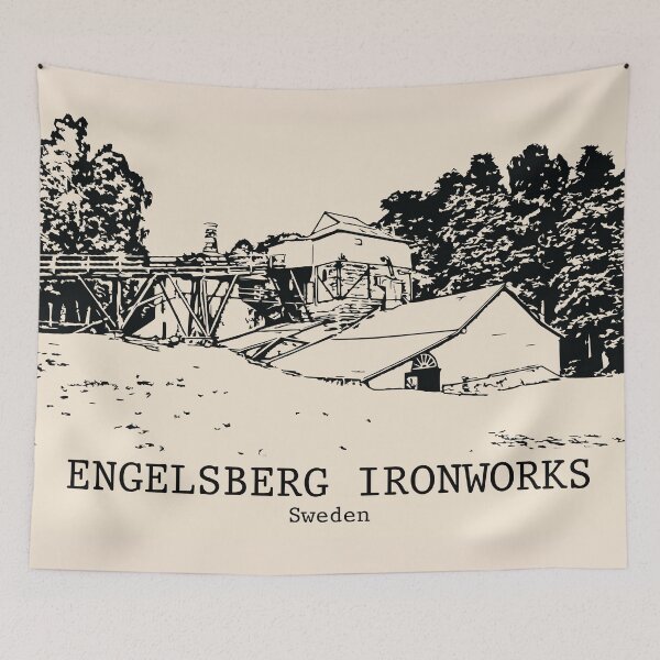 Item preview, Engelsberg Ironworks - Sweden designed and sold by Lakeric Cityscapes.