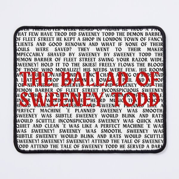 Item preview, Sweeney Todd lyrics designed and sold by broadwaygirl142.