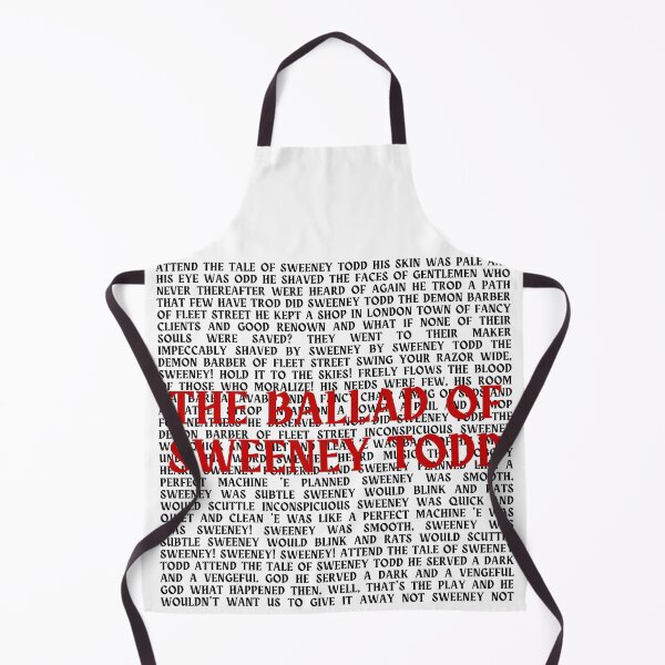 Item preview, Sweeney Todd lyrics designed and sold by broadwaygirl142.