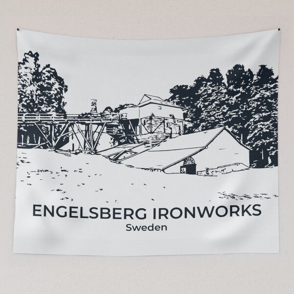Item preview, Engelsberg Ironworks - Sweden designed and sold by Lakeric Cityscapes.