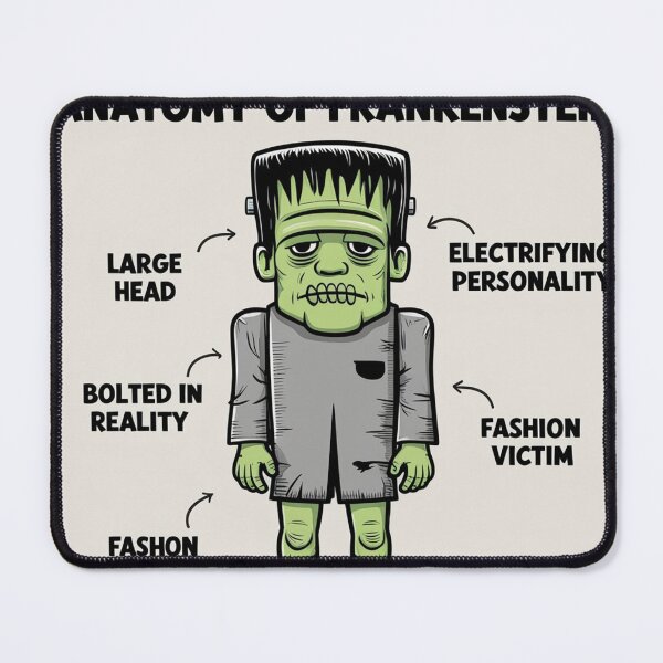 Item preview, Anatomy of a Frankenstein's Monster designed and sold by Vintage Designs +.