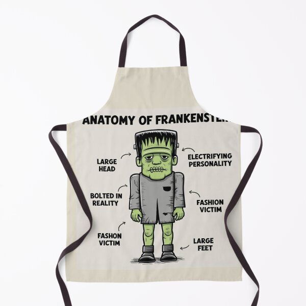 Item preview, Anatomy of a Frankenstein's Monster designed and sold by Vintage Designs +.