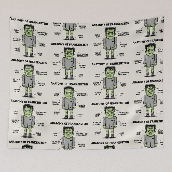 Item preview, Anatomy of a Frankenstein's Monster designed and sold by Vintage Designs +.