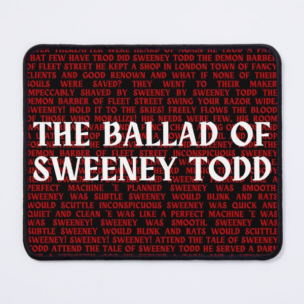 Item preview, Copy of Sweeney Todd lyrics designed and sold by broadwaygirl142.