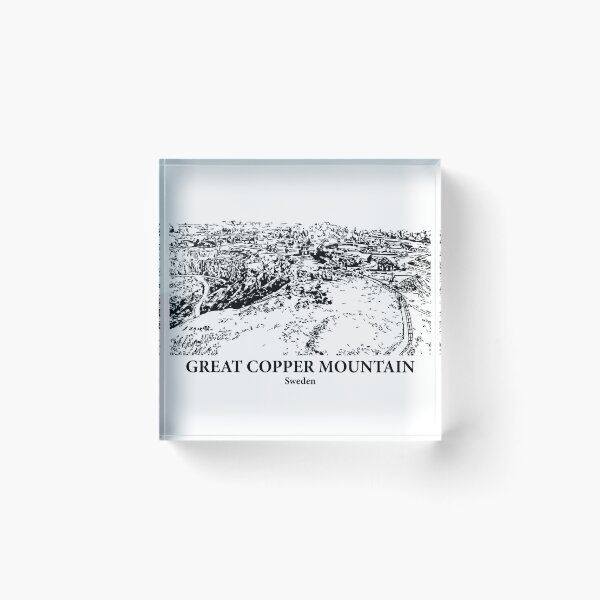 Item preview, Great Copper Mountain - Sweden designed and sold by Lakeric Cityscapes.