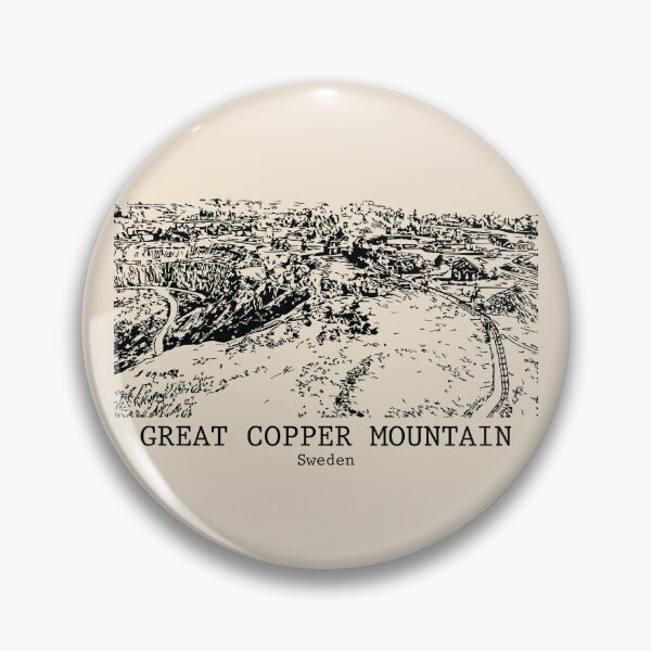 Item preview, Great Copper Mountain - Sweden designed and sold by Lakeric Cityscapes.