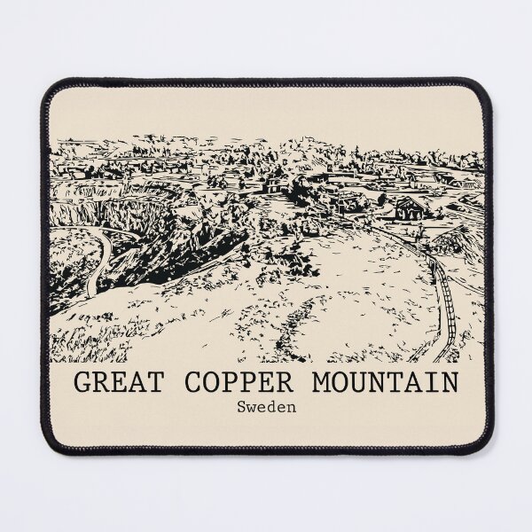 Item preview, Great Copper Mountain - Sweden designed and sold by Lakeric Cityscapes.