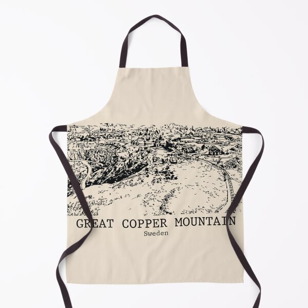 Item preview, Great Copper Mountain - Sweden designed and sold by Lakeric Cityscapes.