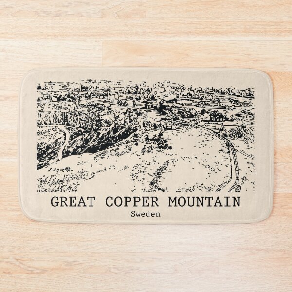 Item preview, Great Copper Mountain - Sweden designed and sold by Lakeric Cityscapes.