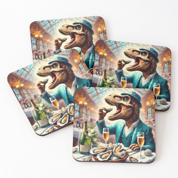 Item preview, Fine Dining - Dino style - Funny Print designed and sold by TrexAmbassador.