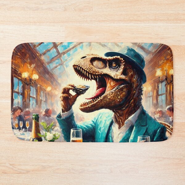 Item preview, Fine Dining - Dino style - Funny Print designed and sold by TrexAmbassador.