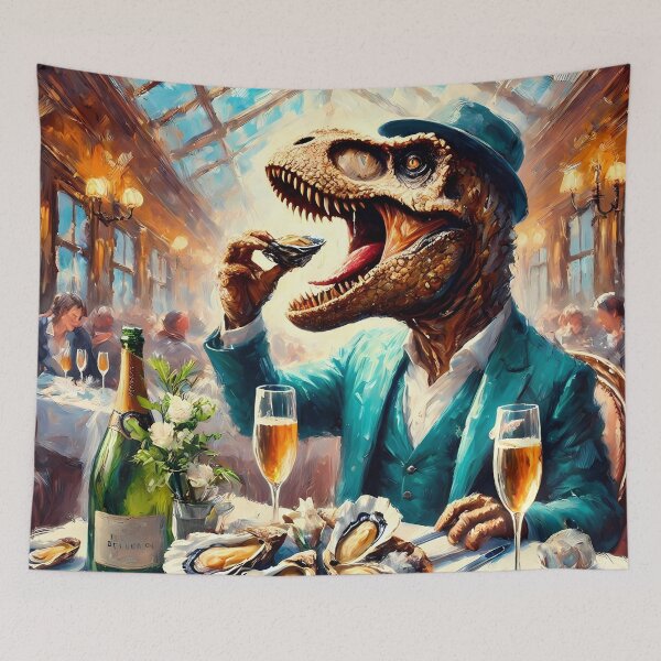 Item preview, Fine Dining - Dino style - Funny Print designed and sold by TrexAmbassador.