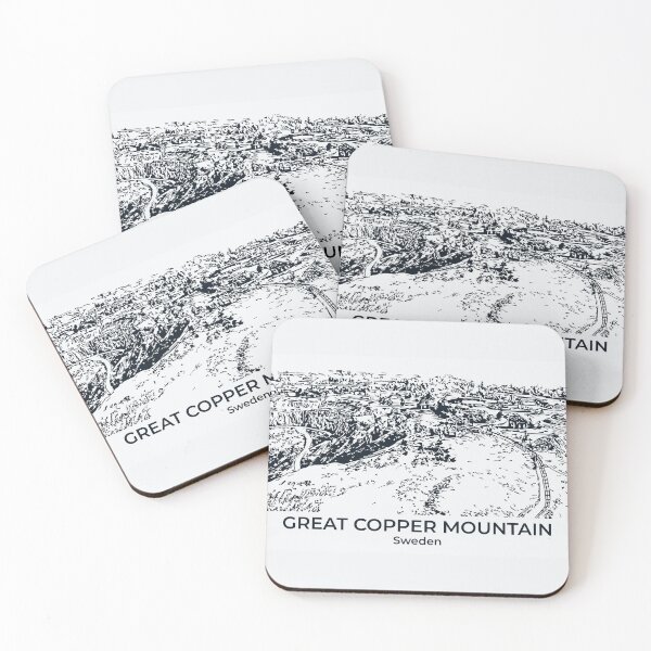Item preview, Great Copper Mountain - Sweden designed and sold by Lakeric Cityscapes.