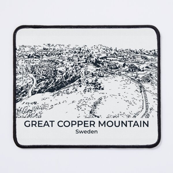 Item preview, Great Copper Mountain - Sweden designed and sold by Lakeric Cityscapes.
