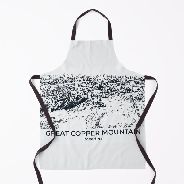 Item preview, Great Copper Mountain - Sweden designed and sold by Lakeric Cityscapes.