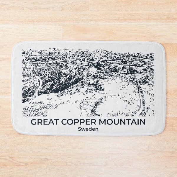 Item preview, Great Copper Mountain - Sweden designed and sold by Lakeric Cityscapes.
