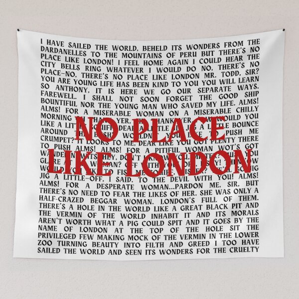 Item preview, Sweeney Todd lyrics designed and sold by broadwaygirl142.