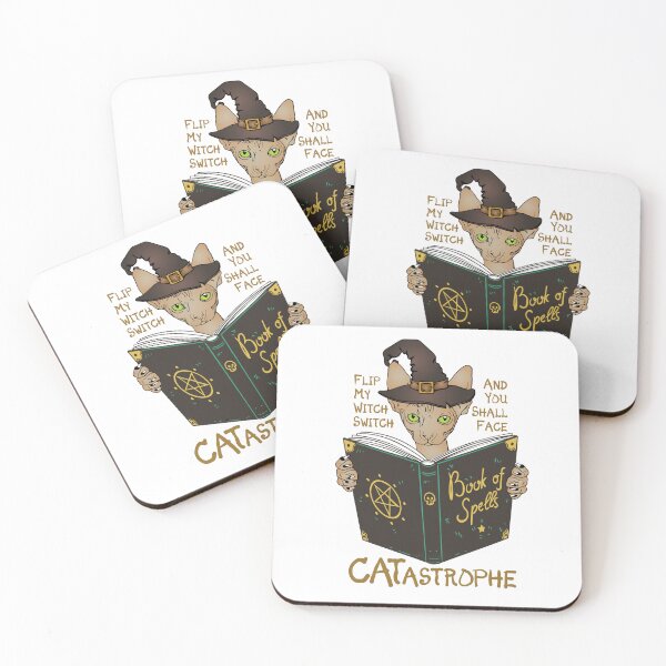 Item preview, Flip My Witch Switch and You Shall Face Catastrophe designed and sold by TheMoonlightShop.