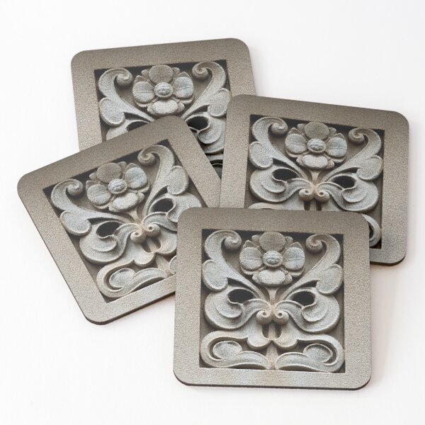 Item preview, floral face designed and sold by EmmePonsImages.