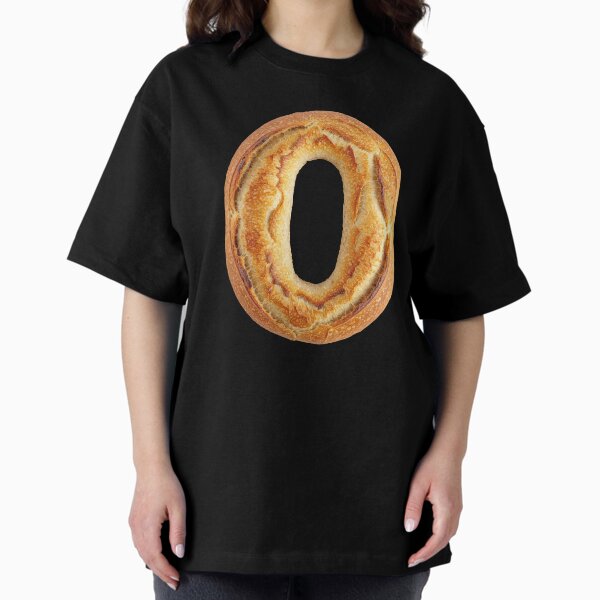 BREAD LETTER O Oversized T-Shirt