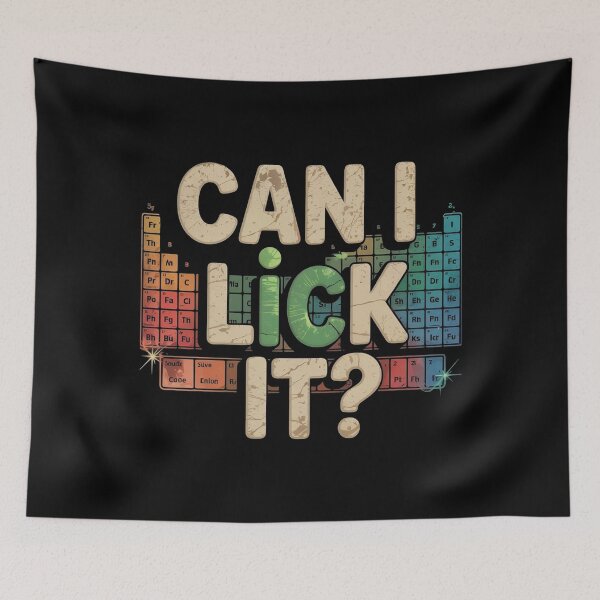 Item preview, Can I Lick It Periodic Table designed and sold by Redgiant87x.