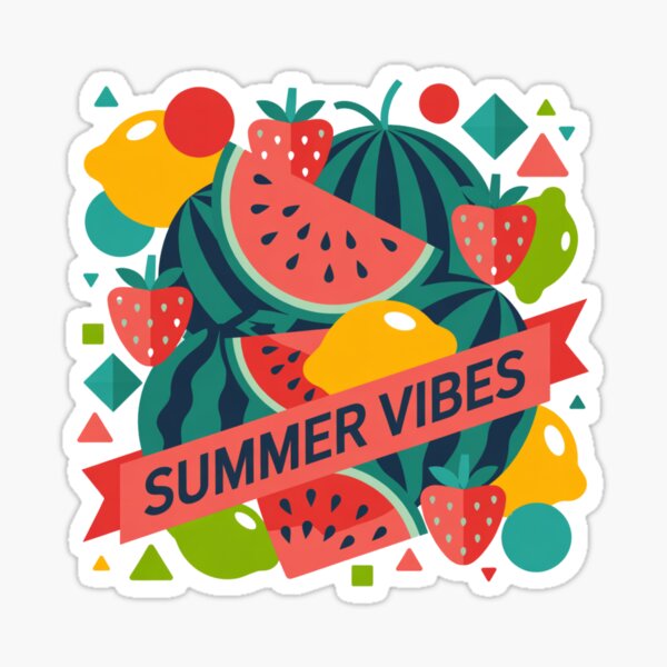 Item preview, Summer Vibes – Fruity Fun Graphic designed and sold by lorvenson.