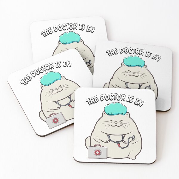 Item preview, Funny Fat cat is a doctor designed and sold by Pet Station.