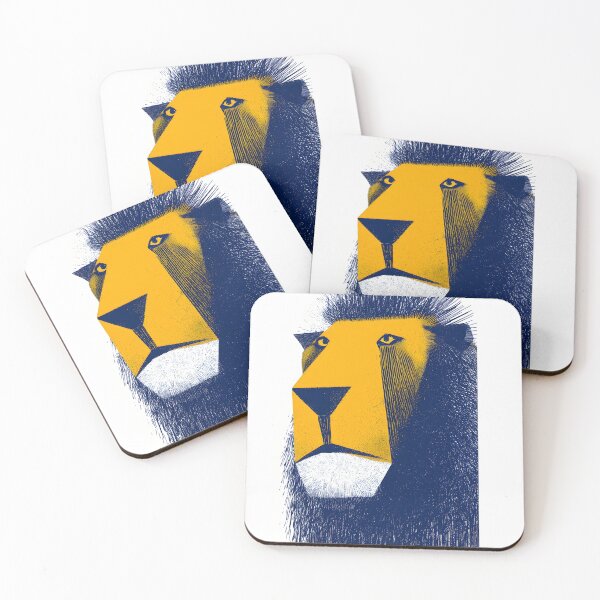 Item preview, Lion illustration designed and sold by disturbedrod.