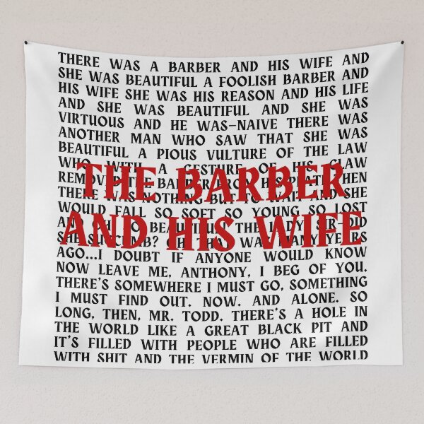 Item preview, Sweeney Todd lyrics designed and sold by broadwaygirl142.