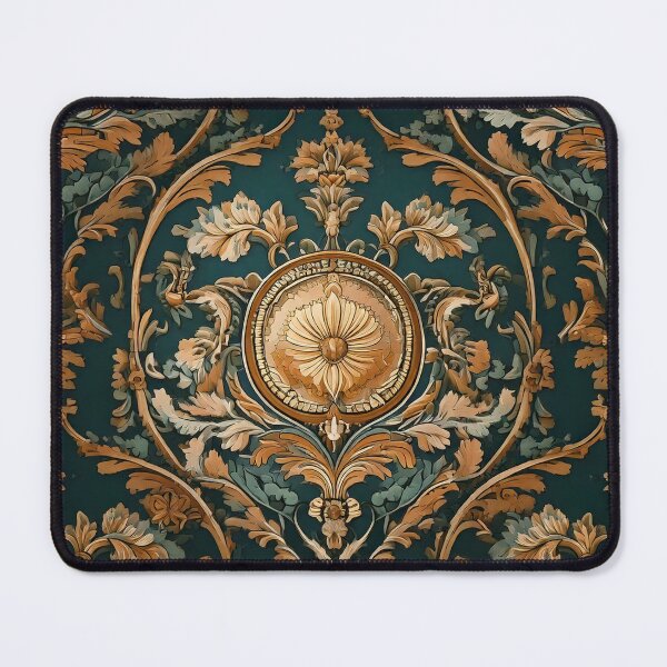 Item preview, Embroidered style floral motifs designed and sold by Designbes.